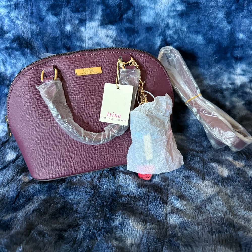 Trina Turk Plum Handbag